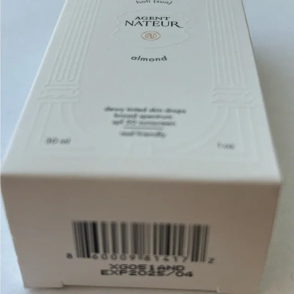 Agent Nateur Dewy Tinted Almond Skin Drops Broad Spectrum SPF 50 Sunscreen 1 oz - Picture 6 of 14